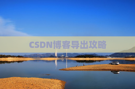 CSDN博客导出攻略 CSDN博客导出攻略